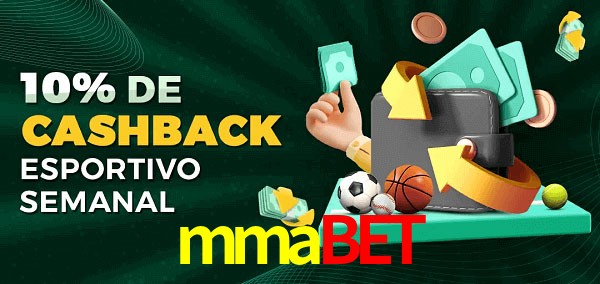 10% de bônus de cashback na mmabet
